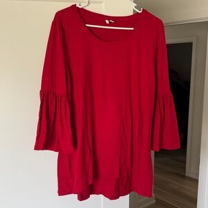 Women's Bell Sleeved Top